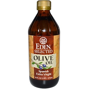 Отзывы о Эдэн Фудс, Selected, Spanish Extra Virgin, Olive Oil, 16 fl oz (473 ml)