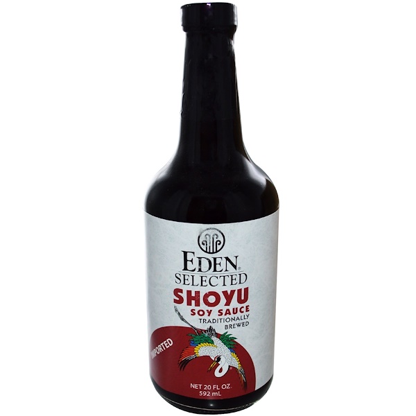 Eden Foods, Selected, Shoyu Soy Sauce, 20 fl oz (592 ml) (Discontinued Item) 