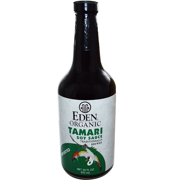 Eden Foods, Органический соевый соус Тамари, 20 жидких унций (592 мл)