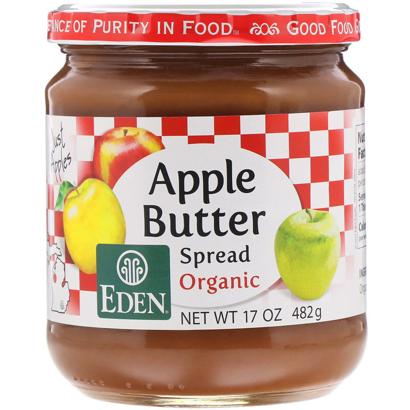 Eden Foods, Organic Apple Butter Spread, 17 oz (482 g) iHerb