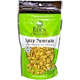 Eden Foods, Органическая серия, пряные жаренные семена тыквы, 113 г отзывы
