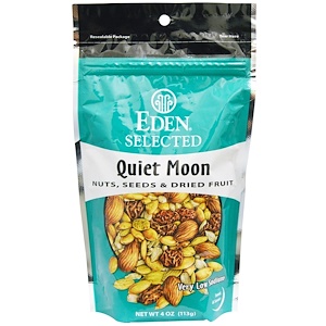 Эдэн Фудс, Selected, Quiet Moon, Nuts, Seeds & Dried Fruit, 4 oz (113 g) отзывы
