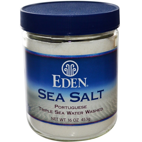 Eden Foods, Sea Salt, 16 oz (453 g) (Discontinued Item) 