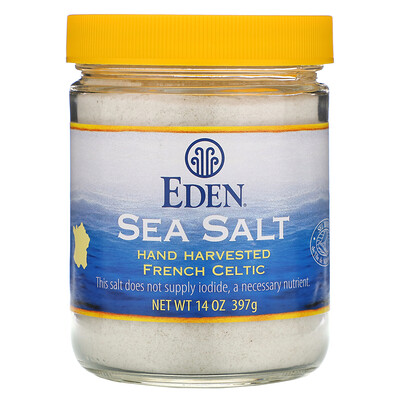 Купить Eden Foods Морская соль, 14 унций (397 г)