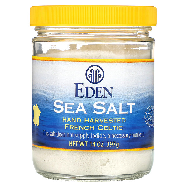 Eden Foods‏, Sea Salt, 14 oz (397 g)