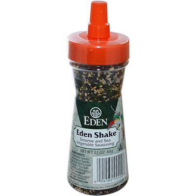 

Eden Shake, приправа с сезамом и морскими овощами 2.1 унции (60 г)