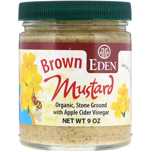 Organic Brown Mustard, 9 oz (255 g)