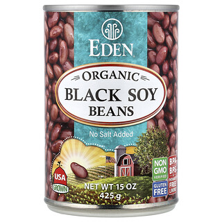 Eden Foods, Organic Black Soy Beans, 15 oz (425 g)