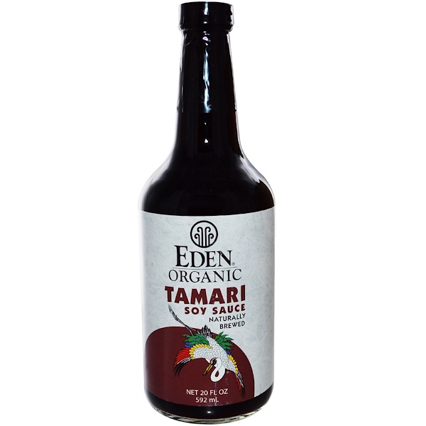 Eden Foods, Органический соевый соус Тамари, 20 жидких унций (592 мл) (Discontinued Item) 