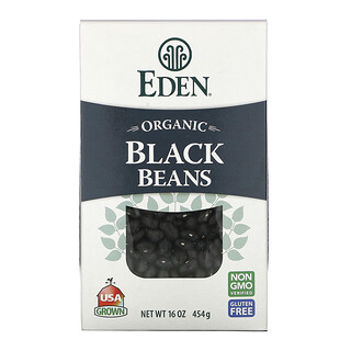 Eden Foods, Органическая черная фасоль, 16 унций (454 г)