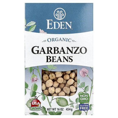 Eden Foods, Garbanzos orgánicos, 454 g (16 oz)