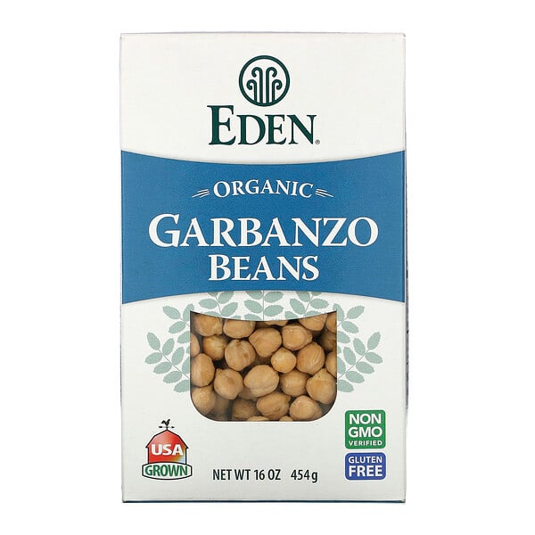 Organic Garbanzo Beans, 16 oz (454 g)