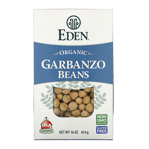 Отзывы о Эдэн Фудс, Organic Garbanzo Beans, 16 oz (454 g)