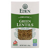 Eden Foods‏, العدس الأخضر العضوي، 16 أُونْصَة (454 جم)