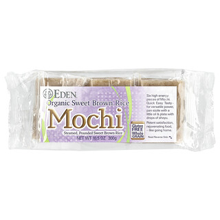 Eden Foods, Organic Sweet Brown Rice Mochi, 10.5 oz (300 g)