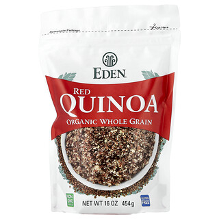 Eden Foods, Grains entiers biologiques, quinoa rouge, 454 g