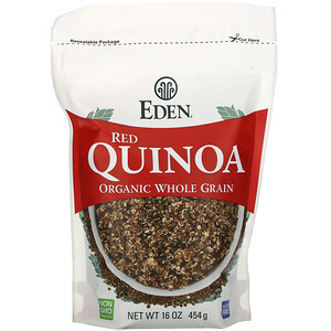 Отзывы о Эдэн Фудс, Organic Whole Grain, Red Quinoa, 16 oz (454 g)