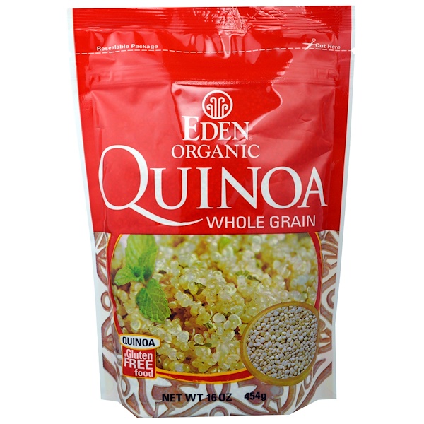 Eden Foods, Organic, Quinoa Whole Grain, 16 oz (454 g) iHerb