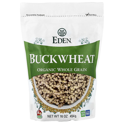 Eden Foods, Organic Whole Grain, Buckwheat, 16 oz (454 g)