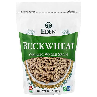 Product Image for Eden Foods, Organic Whole Grain, Buckwheat, 16 oz (454 g)