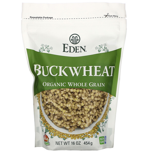 Eden Foods‏, Buckwheat, Organic Whole Grain, 16 oz (454 g)