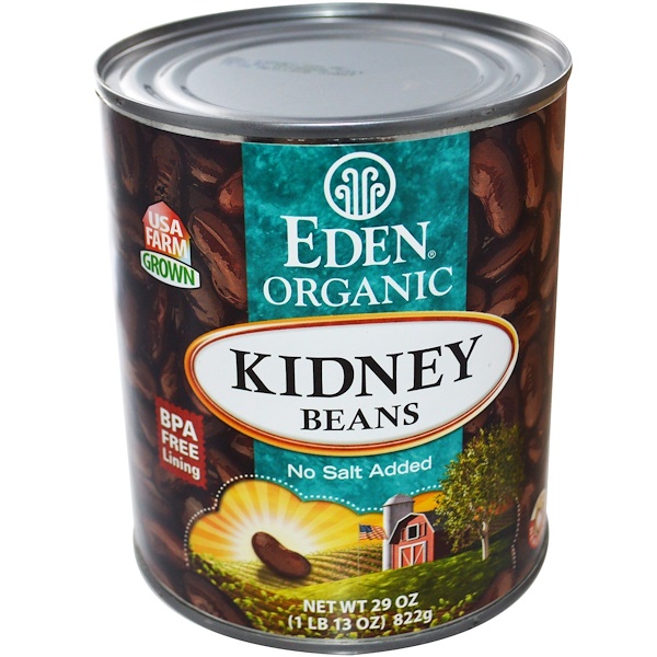 Eden Foods, Organic, фасоль, 29 унций (822 г) (Discontinued Item) 