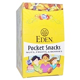 Eden Foods, Organic, Pocket snacks, тыквенные семечки, сухие жареные, 12 пакетиков, 1 унция (28,3 г) каждый отзывы
