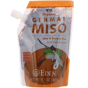 Эдэн Фудс, Organic, Genmai Miso, 12.1 oz (345 g) отзывы