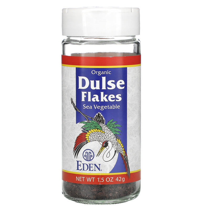 Eden Foods, Organic, Dulse Flakes, Sea Vegetable, 1.5 oz (42 g) iHerb