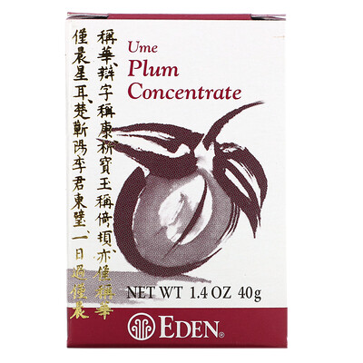 Eden Foods Концентрат сливы умэ, 1,4 унции (40 г)