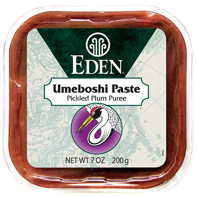 Eden Foods Selected, паста «умэбоси», пюре из маринованной сливы, 200 г (7 унций)