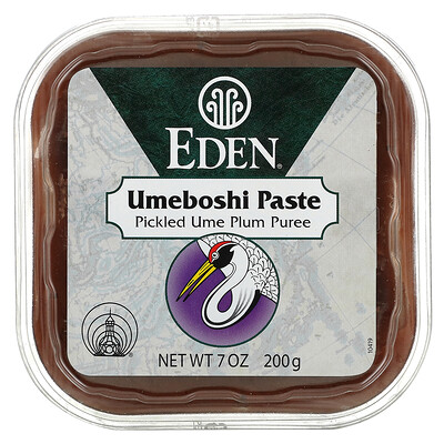 Eden Foods паста умэбоси, пюре из маринованной японской сливы умэ, 200 г (7 унций)