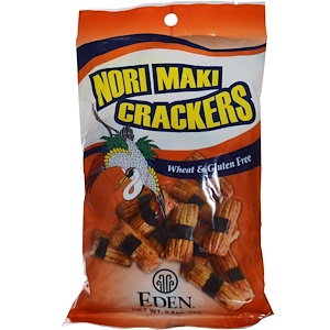 Отзывы о Эдэн Фудс, Nori Maki Crackers, 2.4 oz (70 g)
