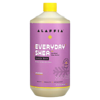 

Everyday Shea Жемчужная ванна, лаванда, 950 мл (32 жидк. Унции)
