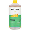 Alaffia, 泡泡浴，乳木果和檸檬香脂，桉樹薄荷，32盎司（950毫升）