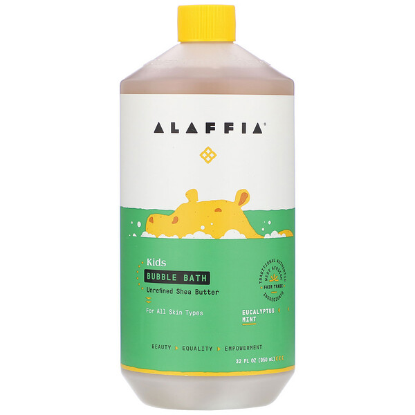 Alaffia, Kids Bubble Bath, ΠΌΡΡΠ° Ρ ΡΠ²ΠΊΠ°Π»ΠΈΠΏΡΠΎΠΌ, 950 ΠΌΠ» (32 ΠΆΠΈΠ΄ΠΊΠΈΡ
ΡΠ½ΡΠΈΠΈ)