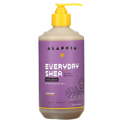 

Everyday Shea Гель для душа, лаванда, 475 мл (16 жидк. унций)