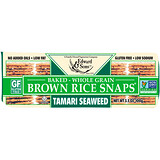 Edward & Sons, Цельнозерновые хрустящие хлебцы из бурого риса, морская водоросль тамари, 3,5 унц. (100 г) отзывы