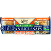 Edward & Sons, Organic, Baked Whole Grain Brown Rice Snaps, Toasted Onion, 3.5 oz (100 g)