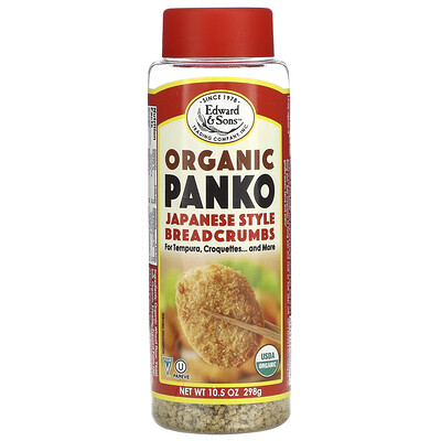 

Edward & Sons Organic Panko Japanese Style Breadcrumbs 10.5 oz (298 g)