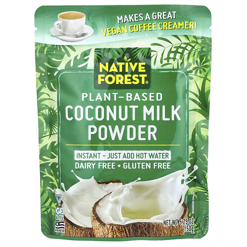 Native Forest Plant-Based Coconut Milk Powder, 5.25 oz (150 g)