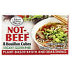 Edward & Sons, Κύβοι ζωμού Not-Beef™, 8 κύβοι, 3,1 oz (88 g)