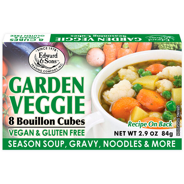 Garden Veggie, Bouillon Cubes, 8 Cubes