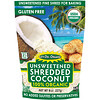 Edward & Sons‏, Edward & Sons, Let's Do Organic, 100% Organic Unsweetened Shredded Coconut, 8 oz (227 g)