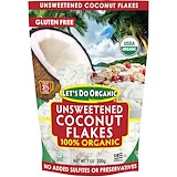 Отзывы о Edward & Sons, Let’s Do Organic, 100% Organic Unsweetened Coconut Flakes, 7 oz (200 g)