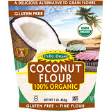 Edward & Sons, Edward & Sons, Let’s Do Organic, 100% Organic Coconut Flour, 1 lb (454 g) отзывы