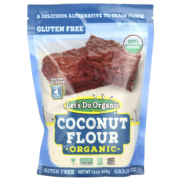 Let's Do Organic Let's Do Organic®, Coconut Flour, 16 oz (454 g)