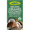 Edward & Sons, Edward & Sons, Let's Do Organic, Organic Creamed Coconut, Unsweetened, 7 oz (200 g)