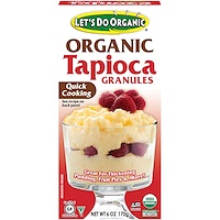 Edward & Sons, Let's Do Organic, Organic Tapioca Granules, 6 oz (170 g) - изображение