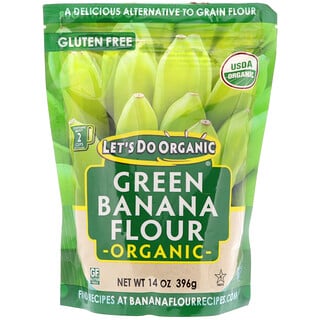 Edward & Sons, Let's Do Organic, Farine de banane verte bio, 400g